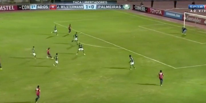 Espectacular golazo de Wilstermann en la Libertadores