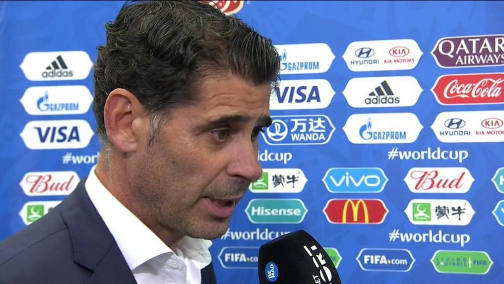 Hierro would not be drawn on his future. FutbolMediaset