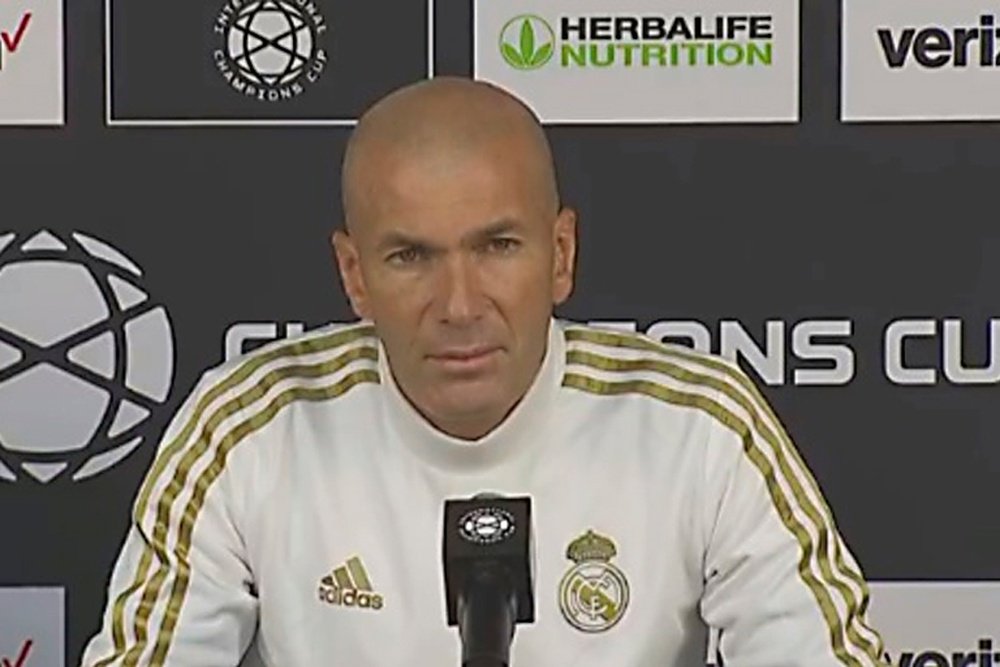 Zidane respondió a las preguntas de la prensa antes de medirse al Arsenal. RMTV