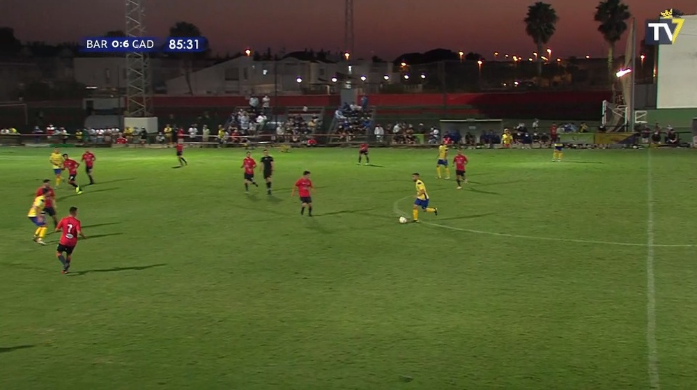 El Cádiz tuvo un arranque plácido de pretemporada. Captura/CadizTV