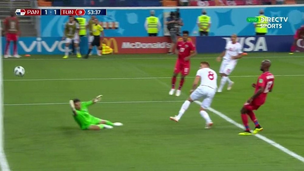 Ben Yousseff scored the equaliser for Tunisia. DIRECTVSports