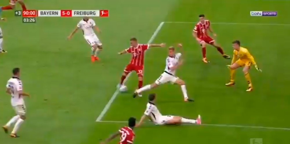 Kimmich got in on the act in added time. beINSPORTS