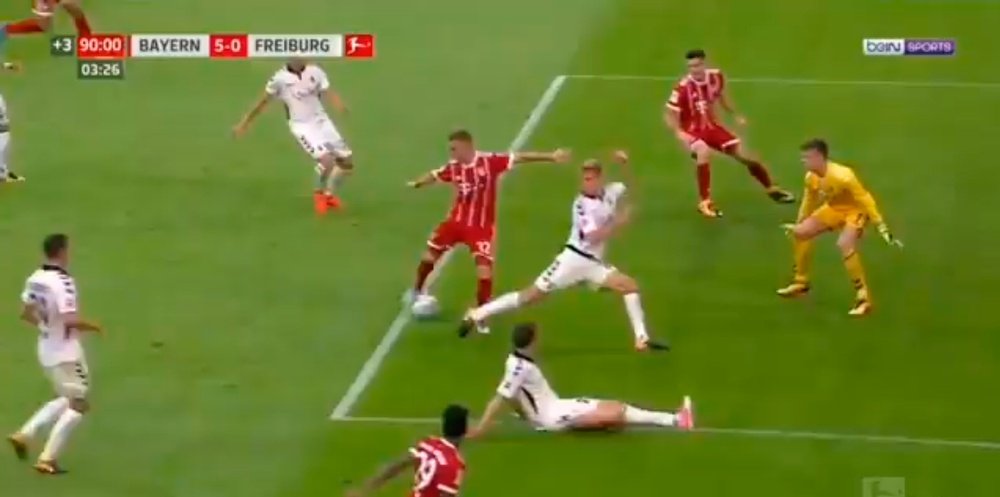 Kimmich hizo magia con el tiempo cumplido. beINSports