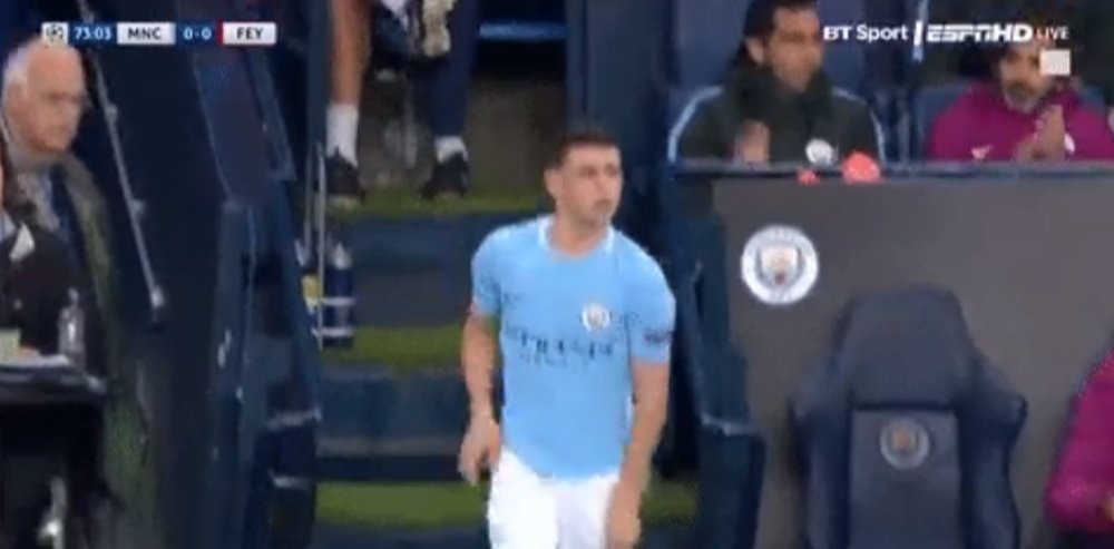 Foden joined the fray with a little over 15 minutes to play. BTSport