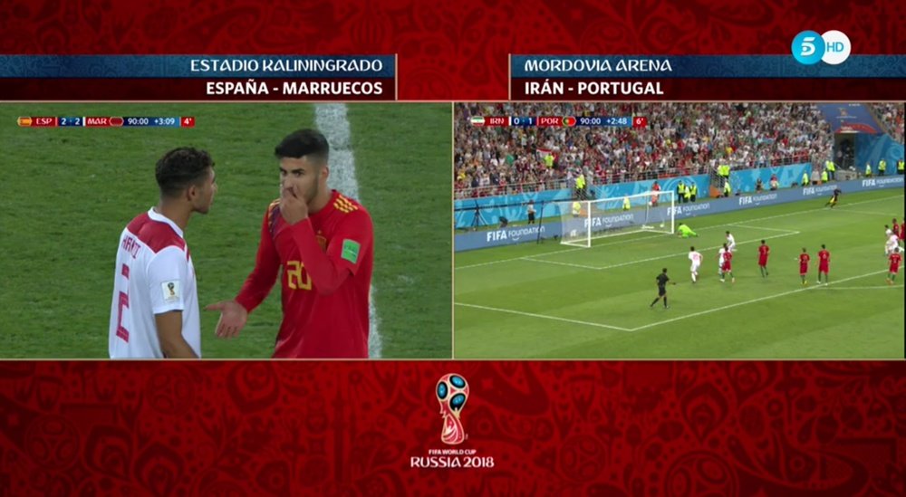 Un moment crucial de cette Coupe du monde. Telecinco