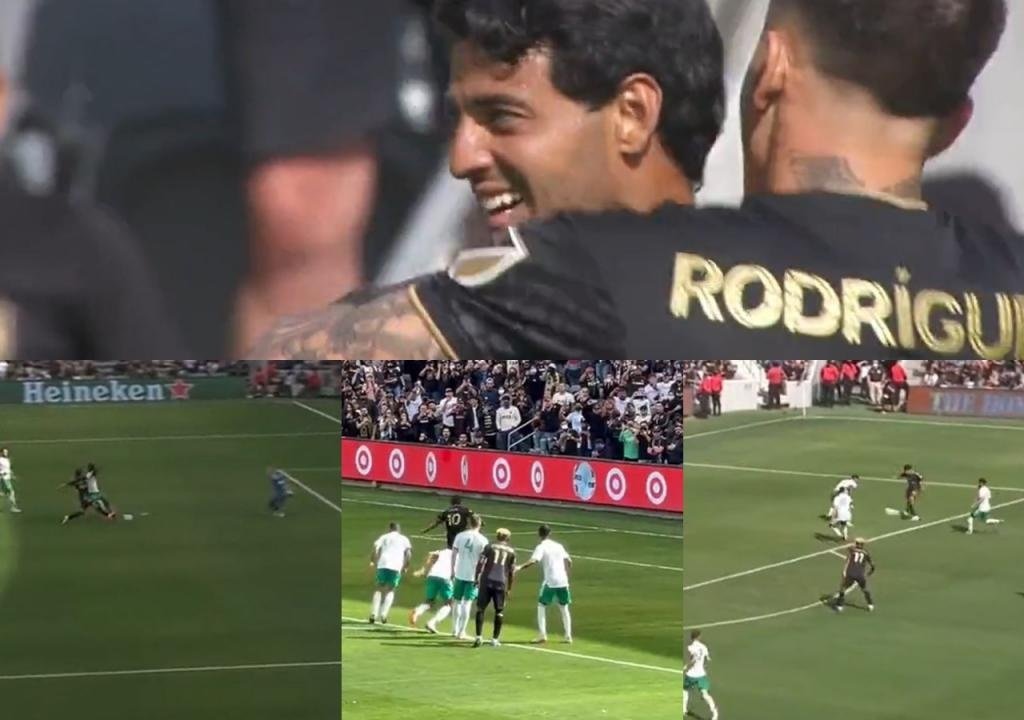 Carlos Vela comienza 'on fire' la temporada: 'hat trick' ante el Colorado. Twitter/LAFC