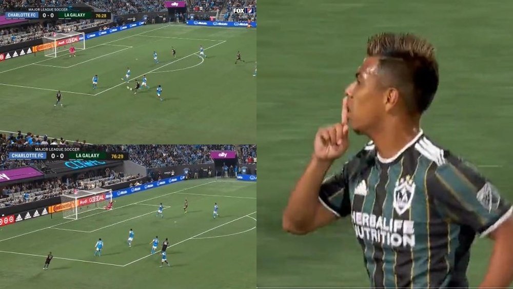 Efrain Álvarez abrió la lata con un trallazo a la escuadra. Twitter/MLS