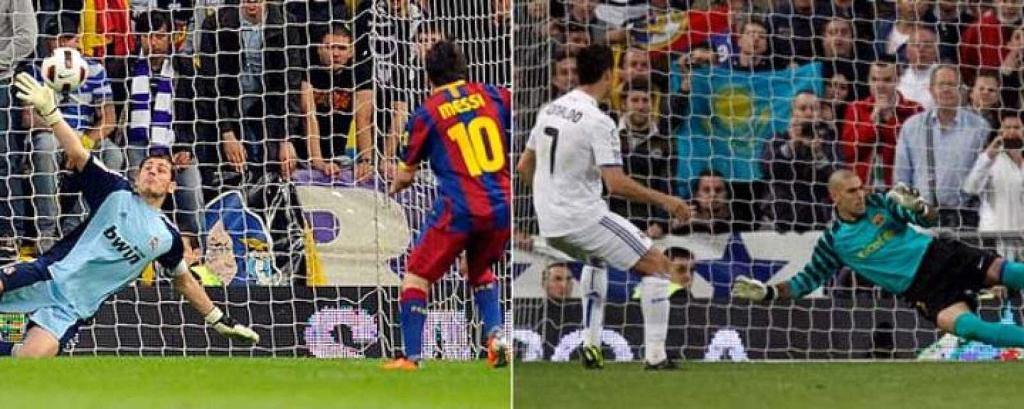 Todos los Messi vs Cristiano