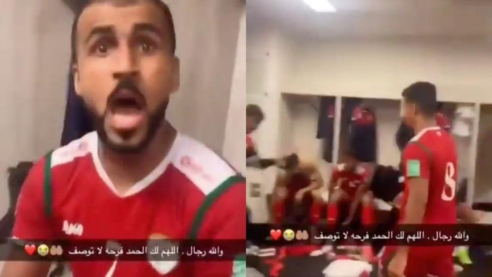 Omán enloqueció con su victoria. Capturas/Instagram