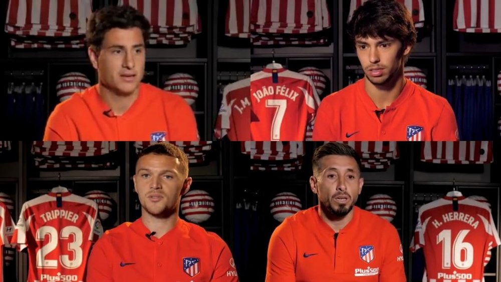 Comment le derby est-il perçu par les joueurs de l'Atlético Madrid ? Captures/Atleti