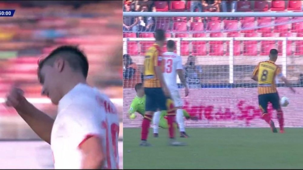 Dybala kept up his good goalscoring form, but Lecce responded. Captura/Vamos