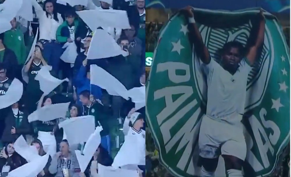 Real Madrid's Endrick played his last game for Palmeiras. Screenshot/CONMEBOLLibertadores