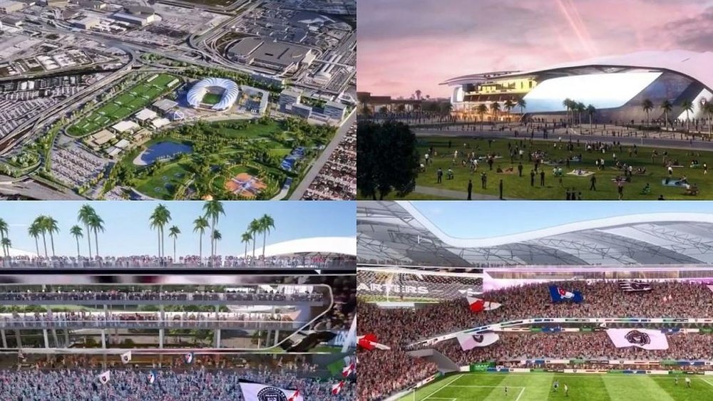 Con la tecnología por bandera: así será el nuevo estadio del Inter Miami. Instagram/DavidBeckham