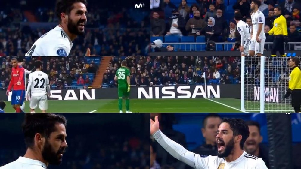 Así fue la acción de Isco. Twitter/Casadelfutbol