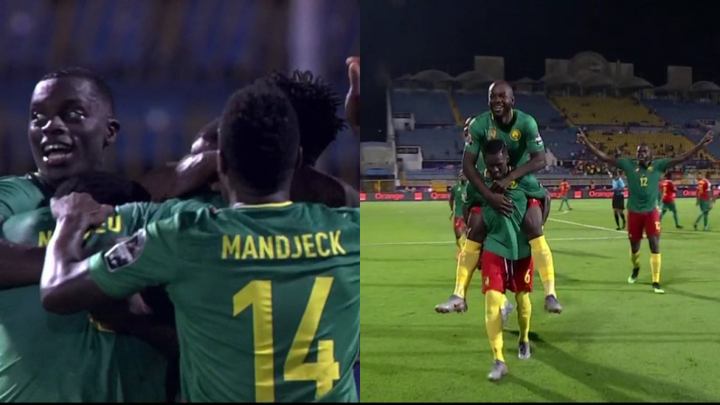 El error y la suerte permitieron el doblete de Camerún en tres minutos