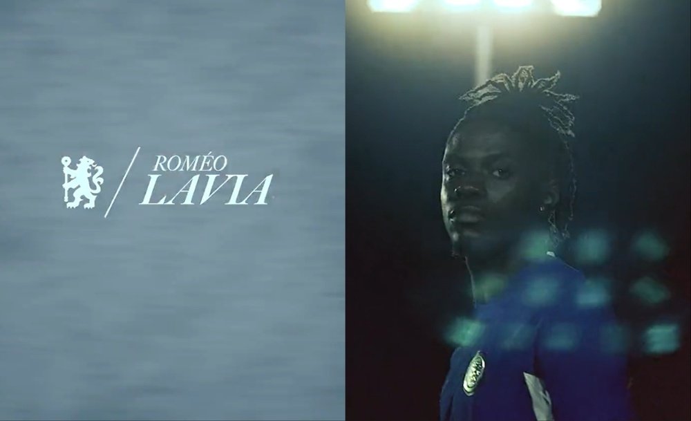 Roméo Lavia, al Chelsea. Capturas/ChelseaFC