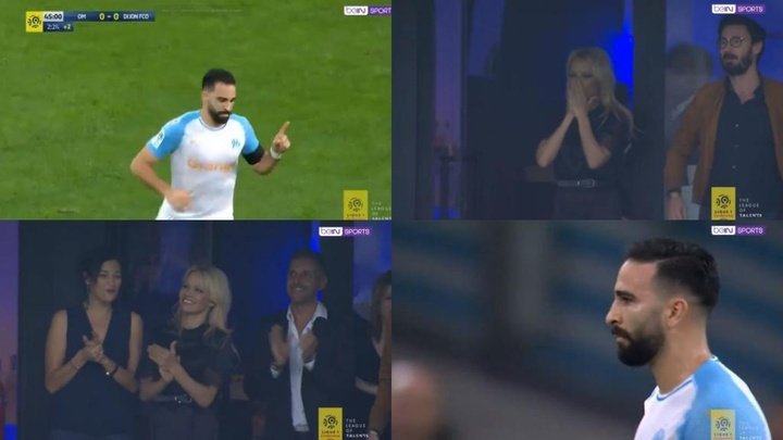 A emoção de Pamela Anderson depois de um gol de Rami