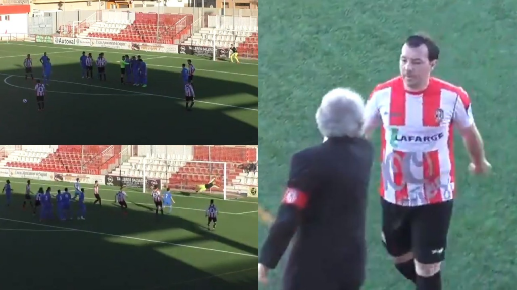 Directo a la escuadra: Rubén Suárez sigue goleando