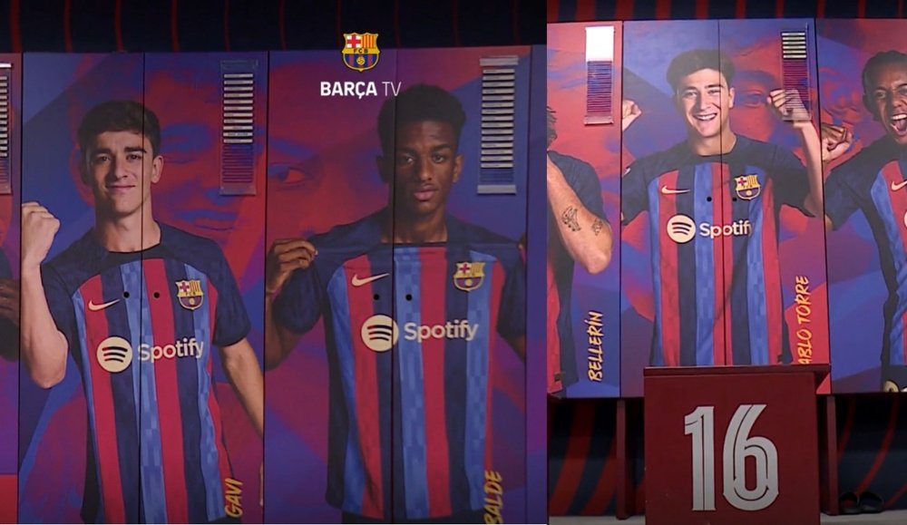 El Barcelona filtró parte de su planificación para la próxima temporada sin querer. Capturas/FCBarce