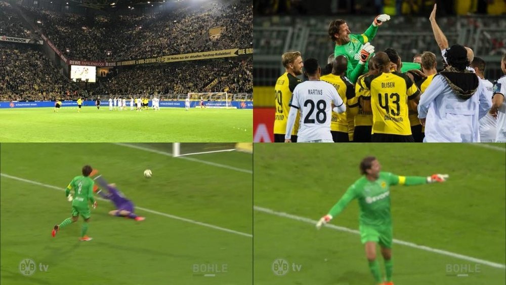 Weidenfeller colgó los guantes. BVB