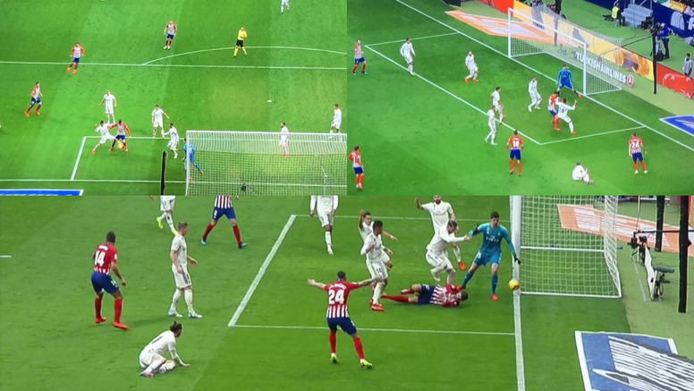 Atlético 1 Madrid 3: VAR y posible penalti de Morata