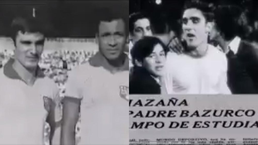 El cura español que se convirtió en leyenda de la Libertadores. Captura/BarcelonaSC