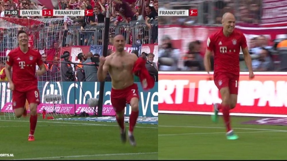 Robben e Ribery salutano con un gol. FOXSports