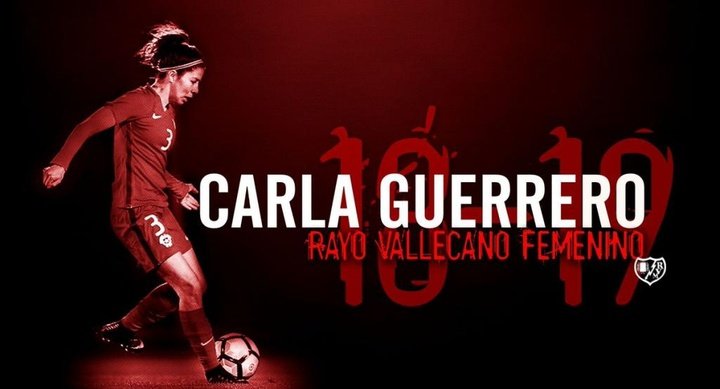 Carla Guerrero ficha por el Rayo Femenino
