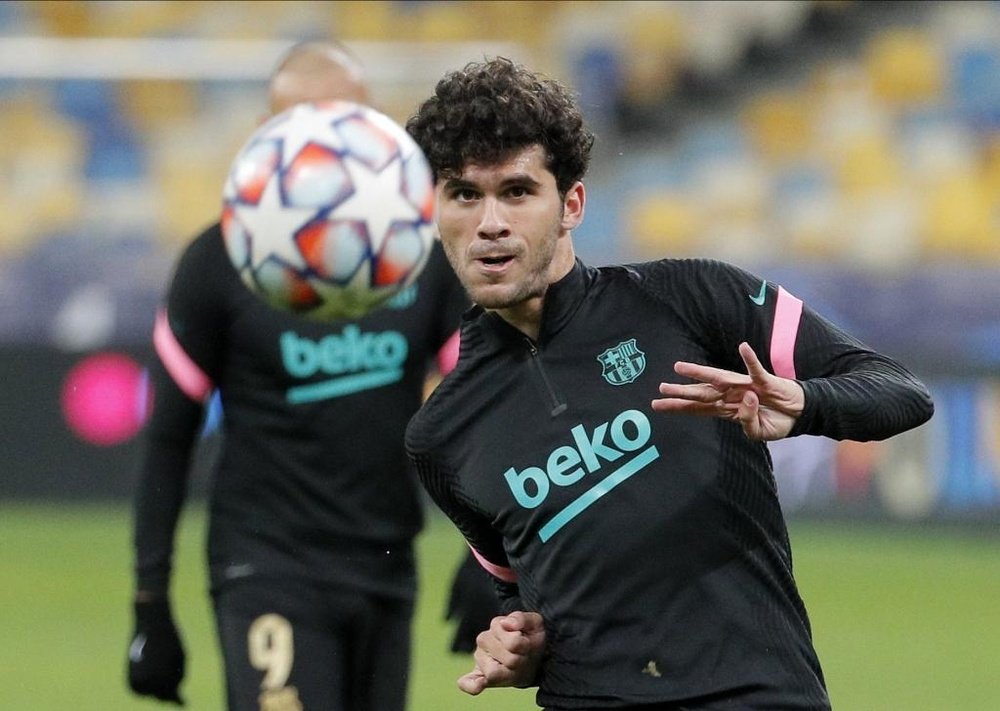 Carles Aleña fait ses adieux au FC Barcelone. EFE