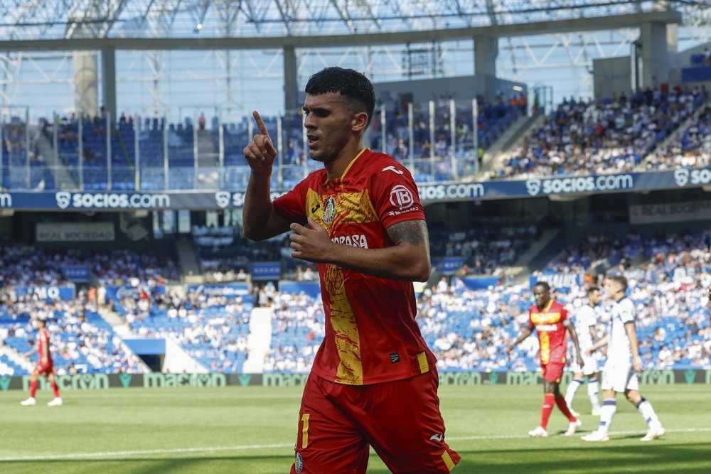 Alena left Barcelona in July 2021 when he signed for Getafe. EFE