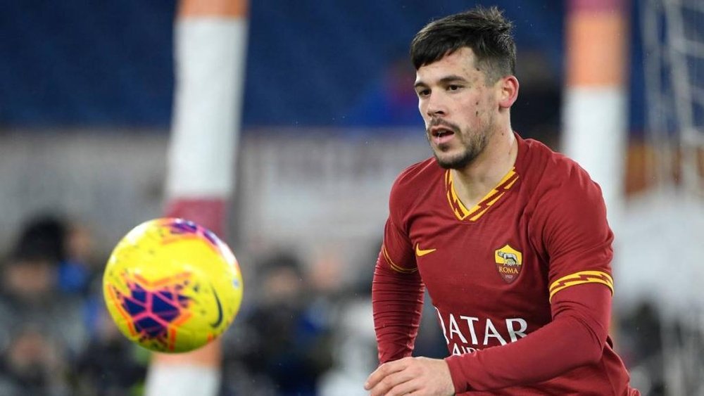 Carles Pérez fue una de las figuras del partido de la Roma frente al Young Boys. AFP