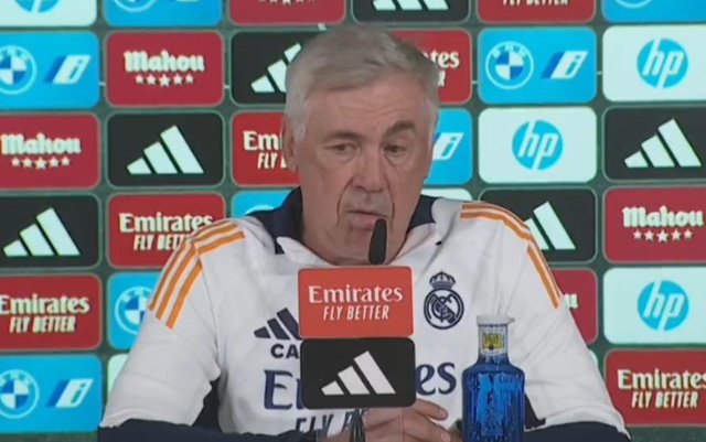 Ancelotti analizó el Real Madrid-Villarreal y habló de la derrota en Lille. Captura/RealMadridTV