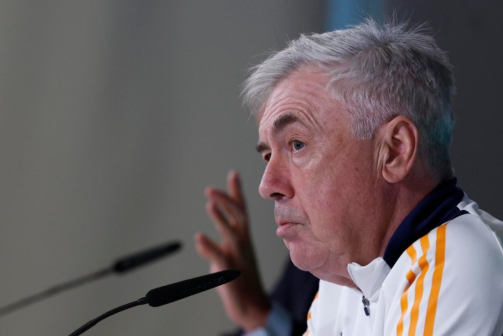 Ancelotti does not want to talk about transfers. EFE