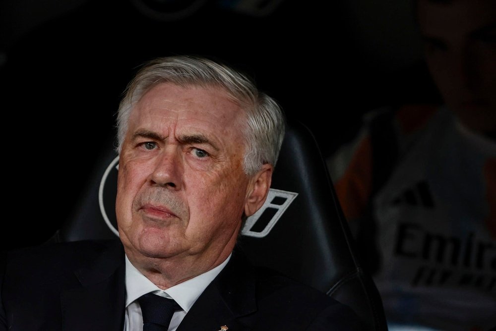 Ancelotti spoke on his future at Real Madrid. EFE