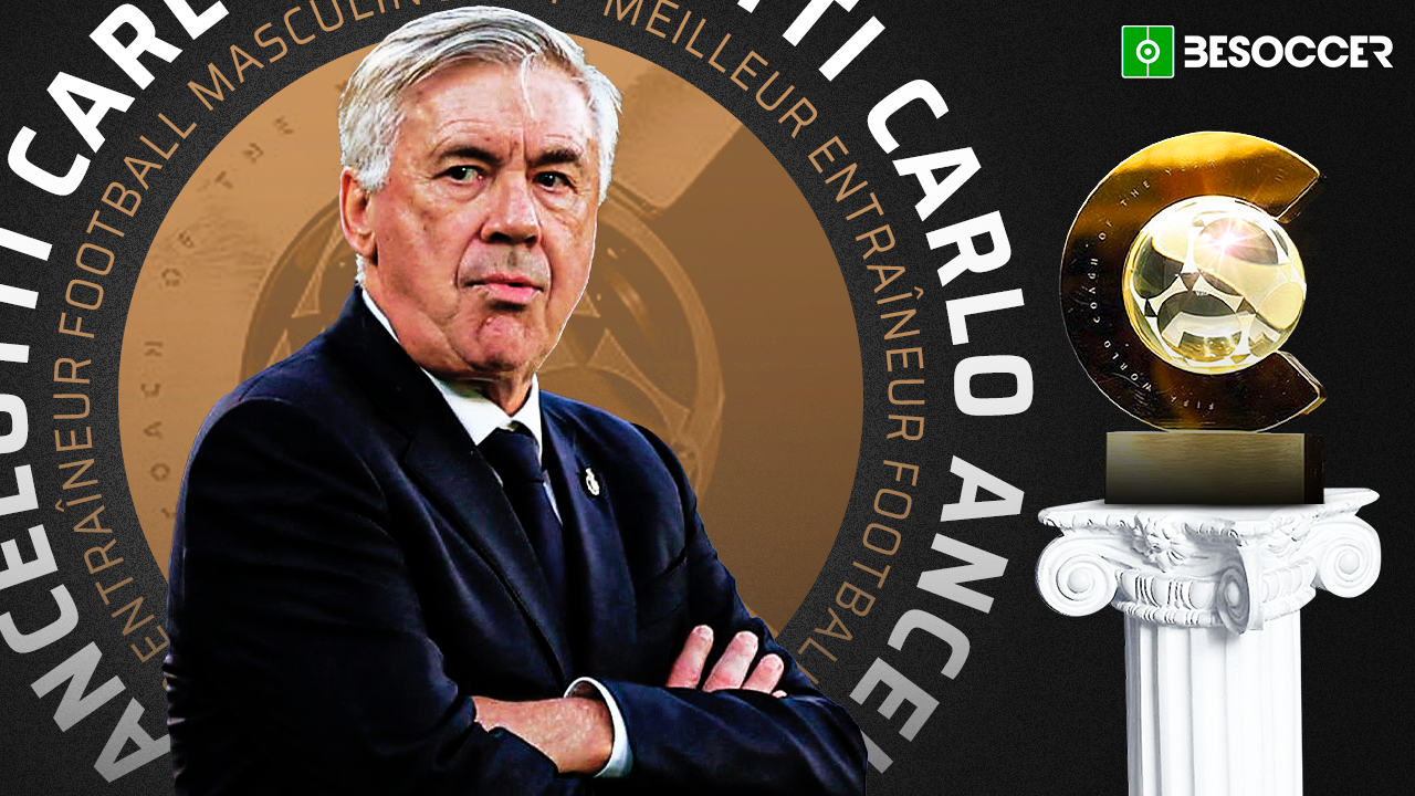 Carlo Ancelotti et Emma Hayes, vainqueurs du Prix Johan Cruyff 2024