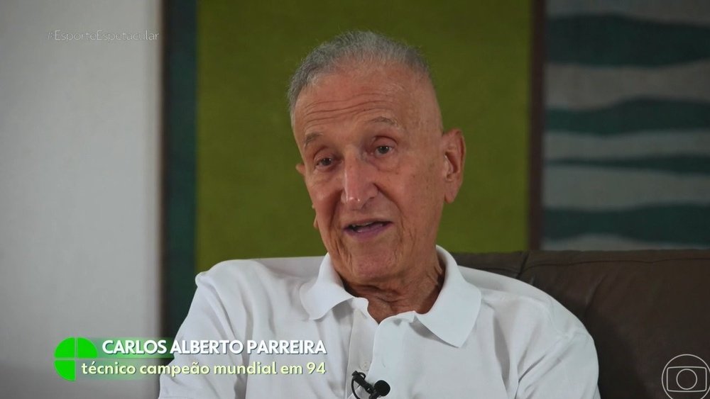 Carlos Alberto Parreira em entrevista ao Esporte Espetacular. X@papodebola