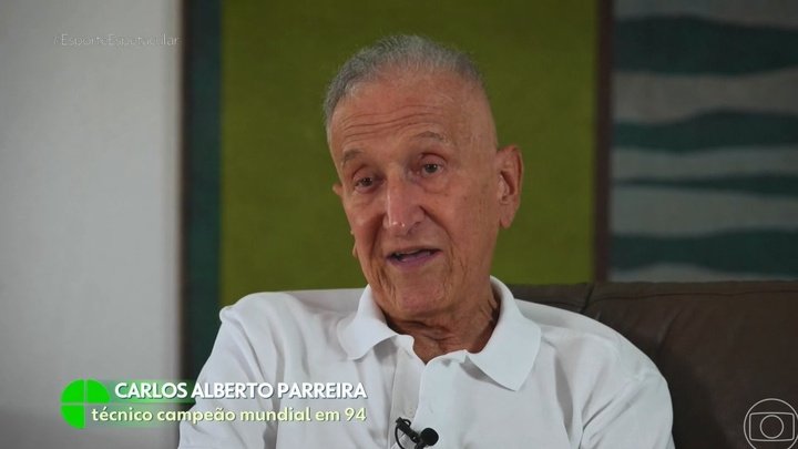 Carlos Alberto Parreira em tratamento contra o câncer