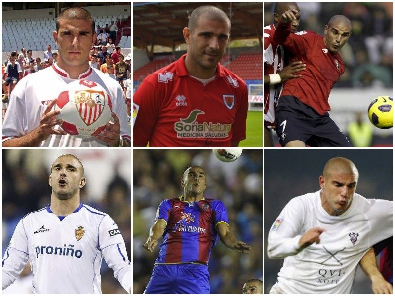 jugadores que han estado más equipos de Primera División