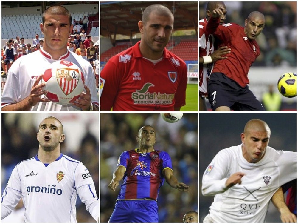 Carlos Aranda en el Sevilla, Numancia, Osasuna, Zaragoza, Levante y Albacete. BeSoccer