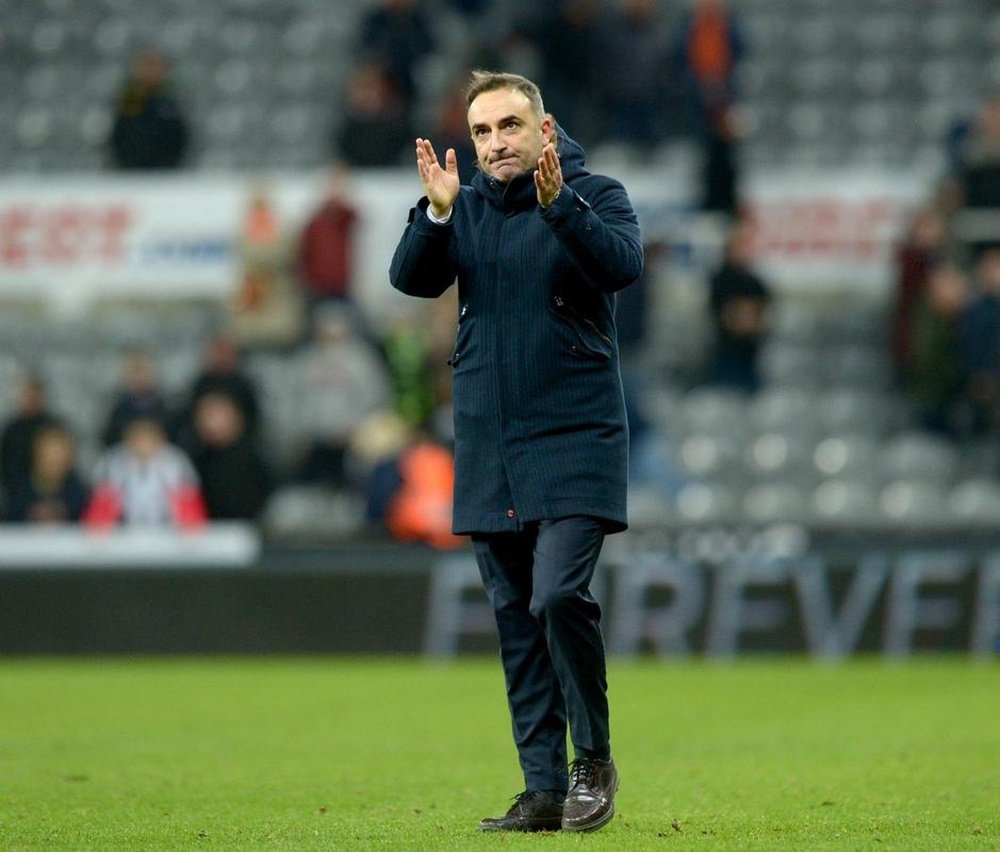 Carvalhal is looking for some perspective. SWFC