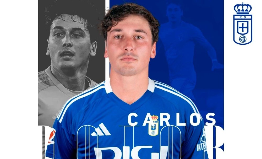Dotor, cedido en el Oviedo en la 2024-25. Real Oviedo