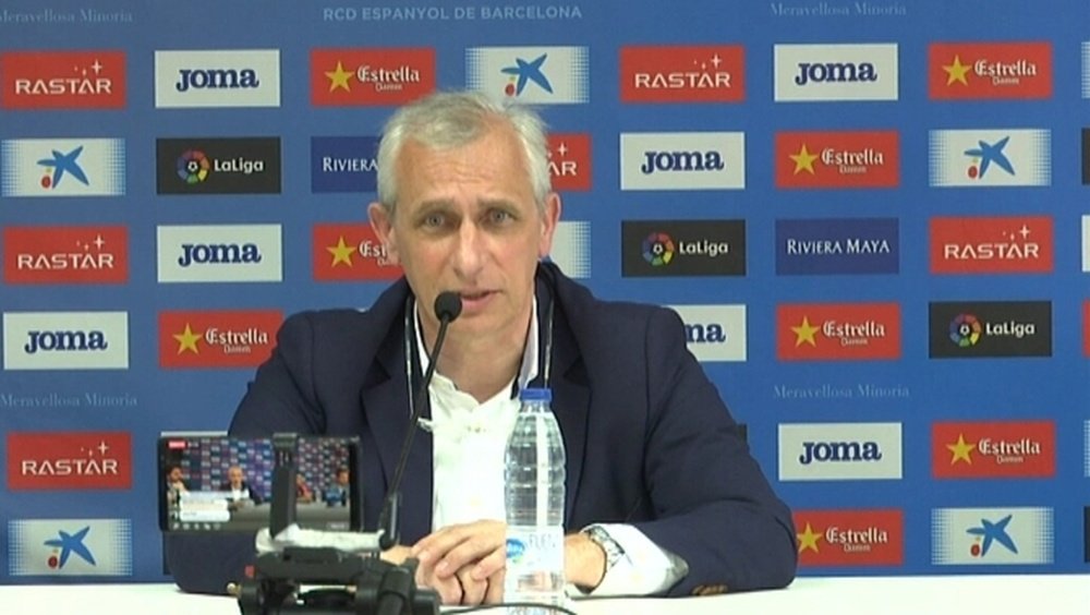 El vicepresidente del Espanyol ha pedido a la afición que respalde al equipo. Captura