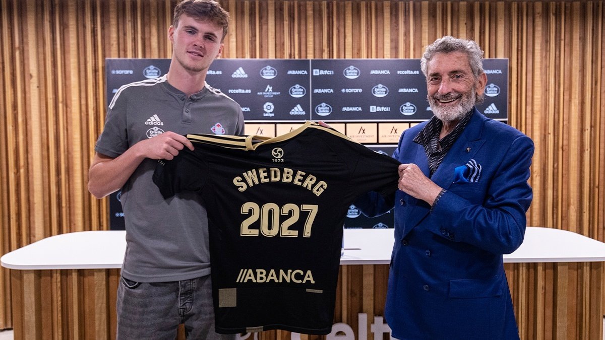 Carvahal dejó claro que Swedberg no saldrá del Celta