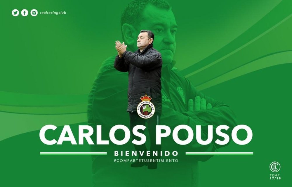 Carlos Pouso coge las riendas del Racing. RealRacingClub
