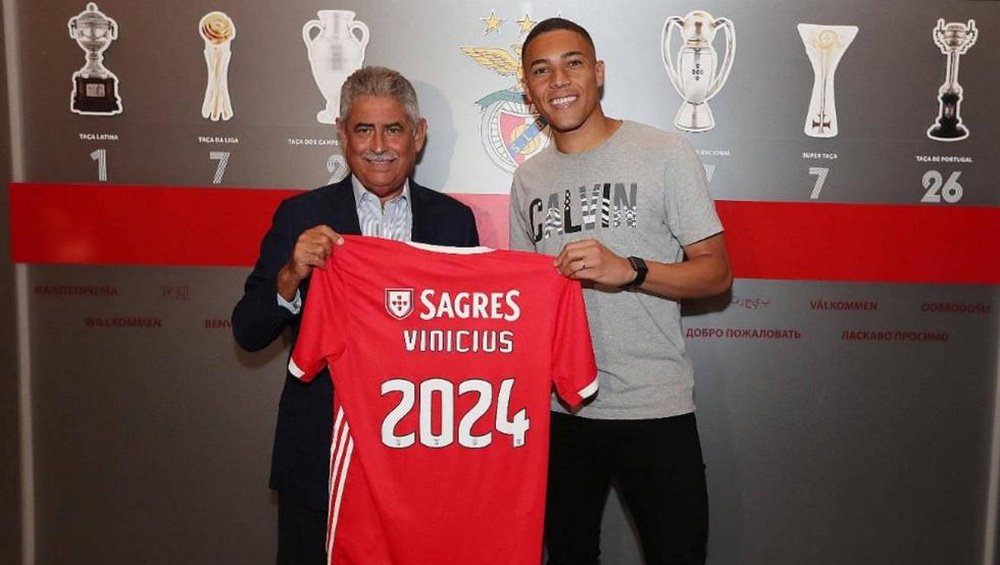 Carlos Vinicius, nuevo jugador del Benfica. SLBenfica