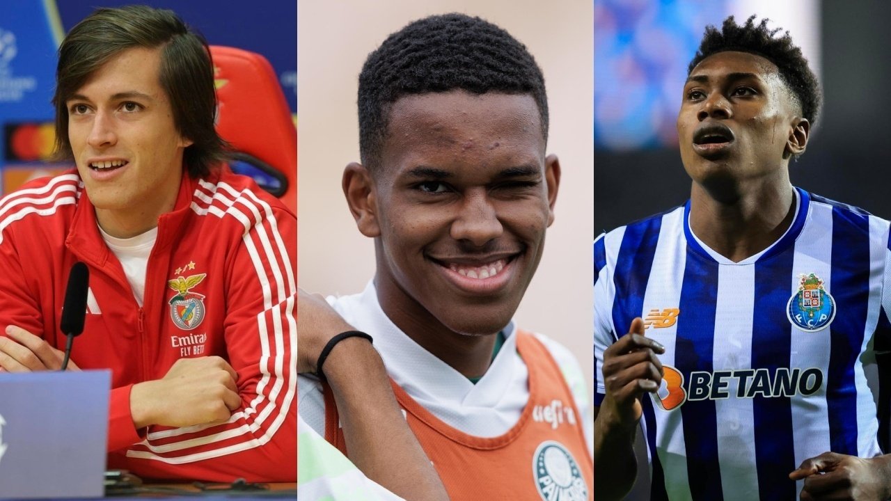 Carreras, Estêvão e Omorodion são os mais valiosos fora das cinco grandes ligas