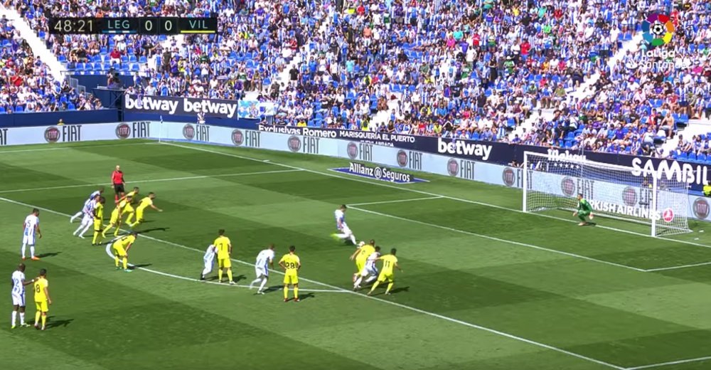 Until today there had been 10 penalties taken and 10 converted. Captura/YouTube