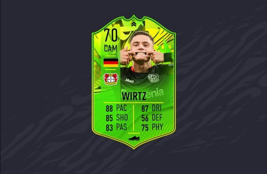 Carta de Wirtz Festival of Futball. EA Sports