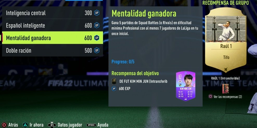 Carta Kim Min Jun de intercambio de FUT Birthday. EA Sports