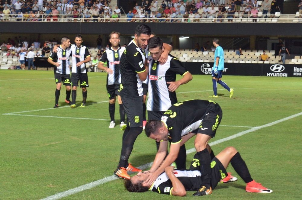 El Cartagena fue emparejado contra el club de Nervión. Cartagena